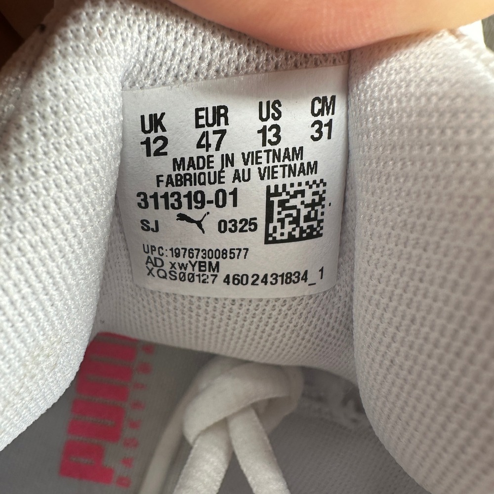 Puma MB.04 Basketball Shoes LaMelo Ball Mens 13 White Rare 311319-01 NEW - Picture 8 of 8
